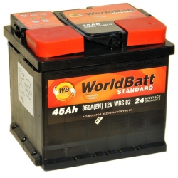 World Batt Standard 45 Ah 360A