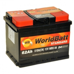 World Batt Standard 62 Ah 510 A