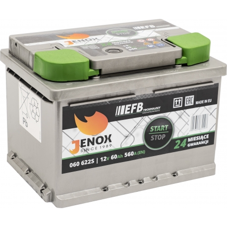 JENOX EFB 60 Ah 560A