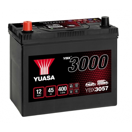 YUASA 45Ah 400A L+