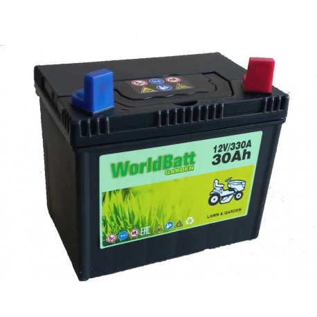 Worldbatt Garden 30Ah 330A P+