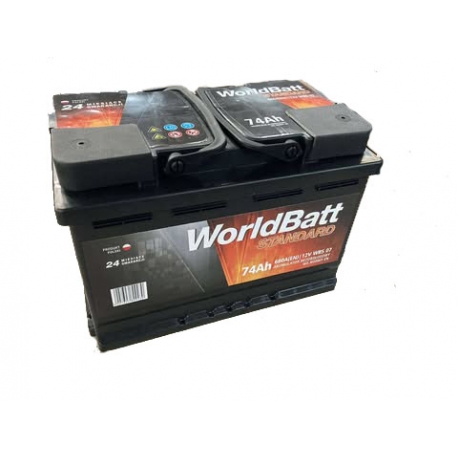 World Batt Standard 74 Ah 680 A