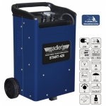 Adler Start-425 Prostownik transformatorowy 12 / 24 V z funkcją wspomagania rozruchu