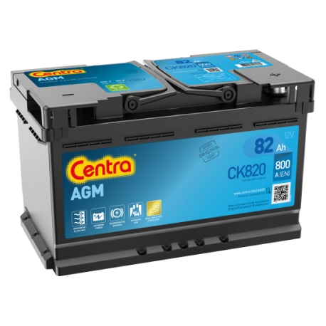 Centra Start-Stop AGM 82 Ah 800 A