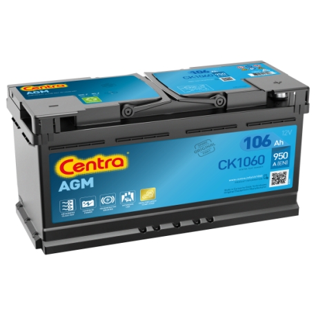 Centra Start-Stop AGM 106 Ah 950 A
