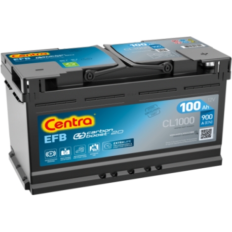 Centra Start-Stop EFB 100 Ah 900 A